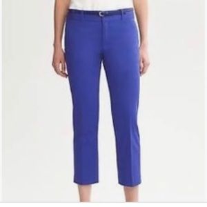 J. Crew Periwinkle Blue Cafe Capri.  EUC.  Women’s size 0.